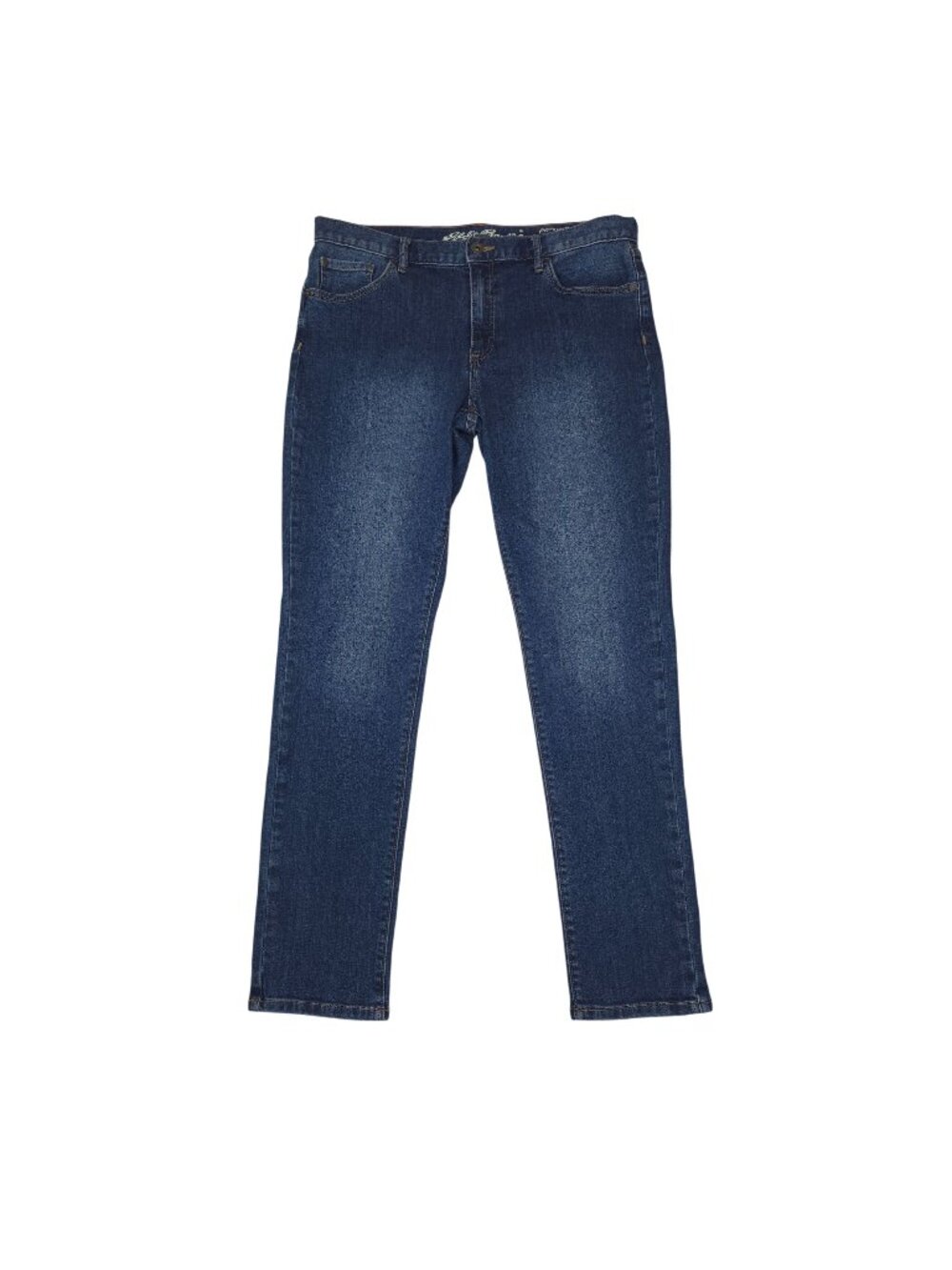 Eddie Bauer Womens Boyfriend Midrise Slim Jeans Size 10 Straight Denim Stretch